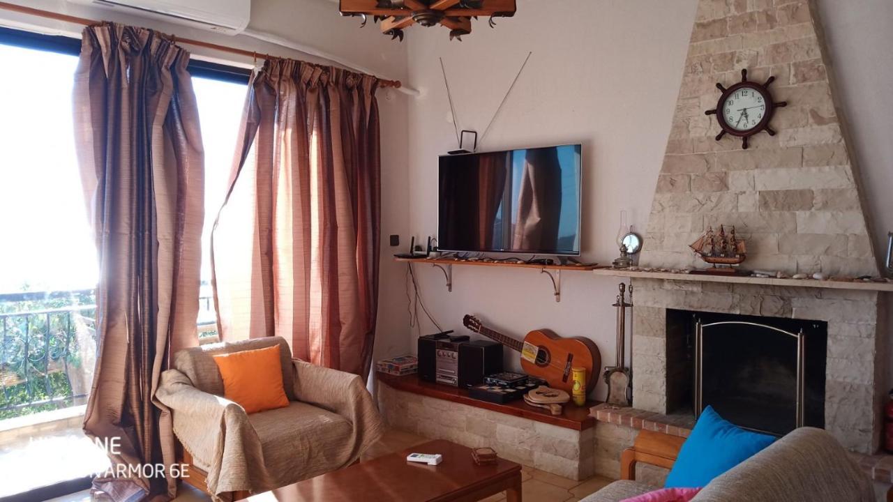 Marmari View Villa Bagian luar foto
