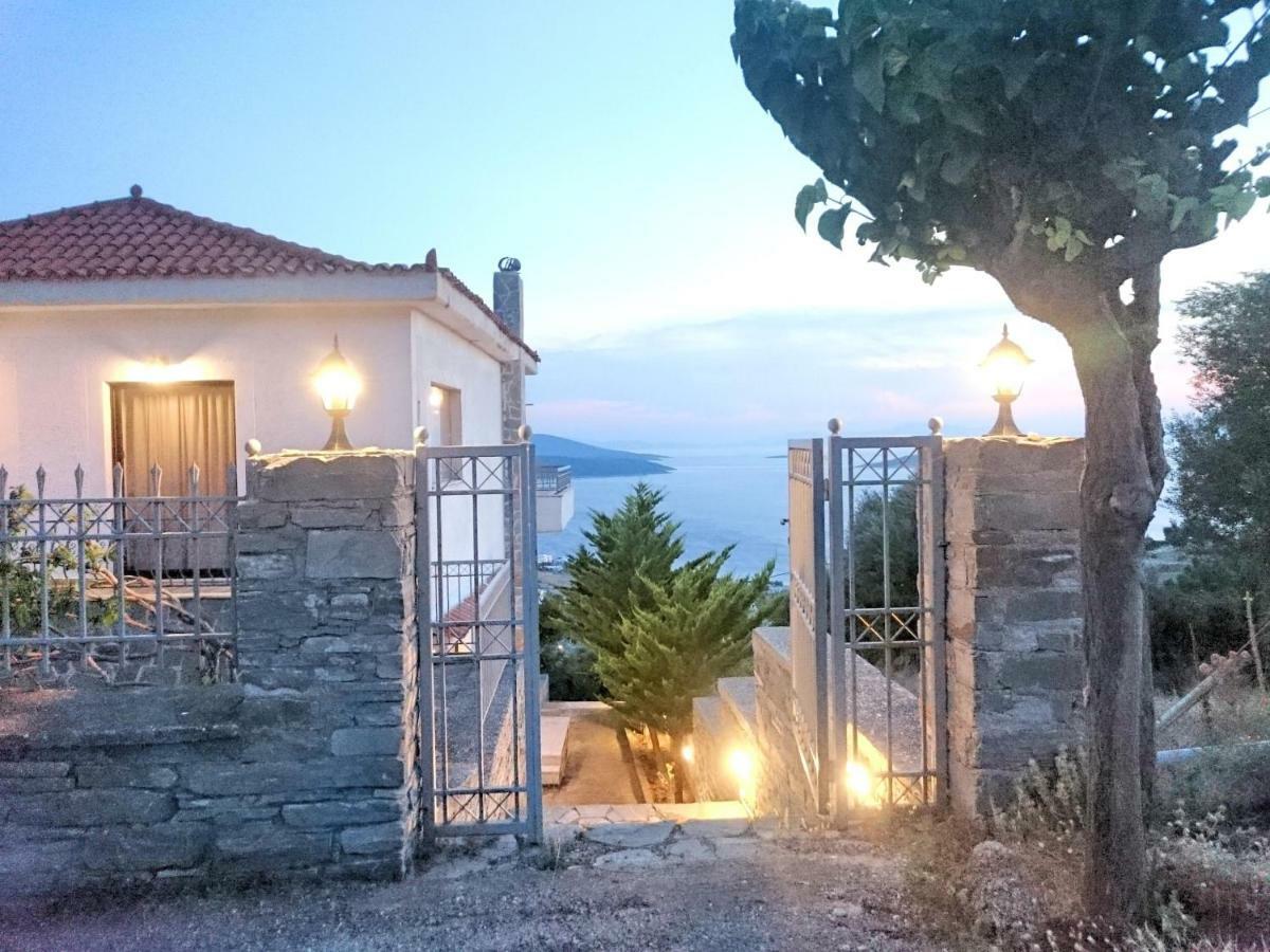 Marmari View Villa Bagian luar foto