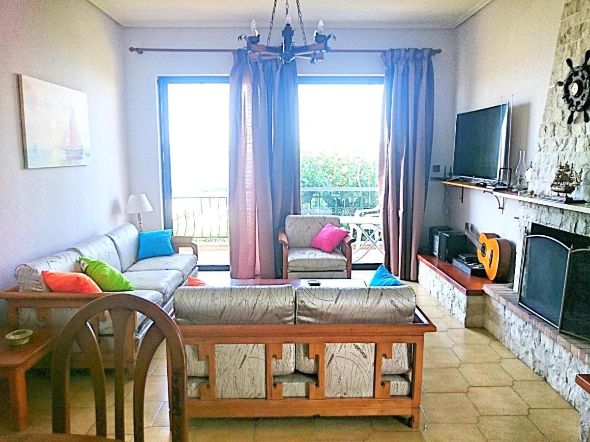 Marmari View Villa Bagian luar foto