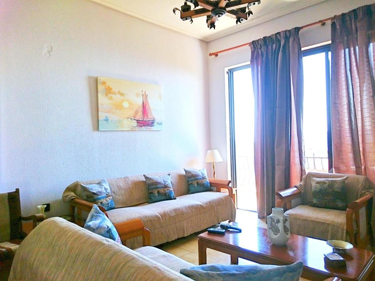 Marmari View Villa Bagian luar foto